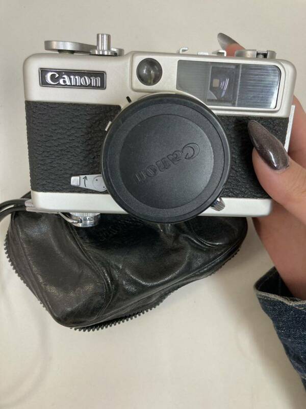 【12c63】　Canon キャノン　フィルムカメラ　コンパクトフィルムカメラ　EE17 SH 30mm 1:1.7 コンパクト