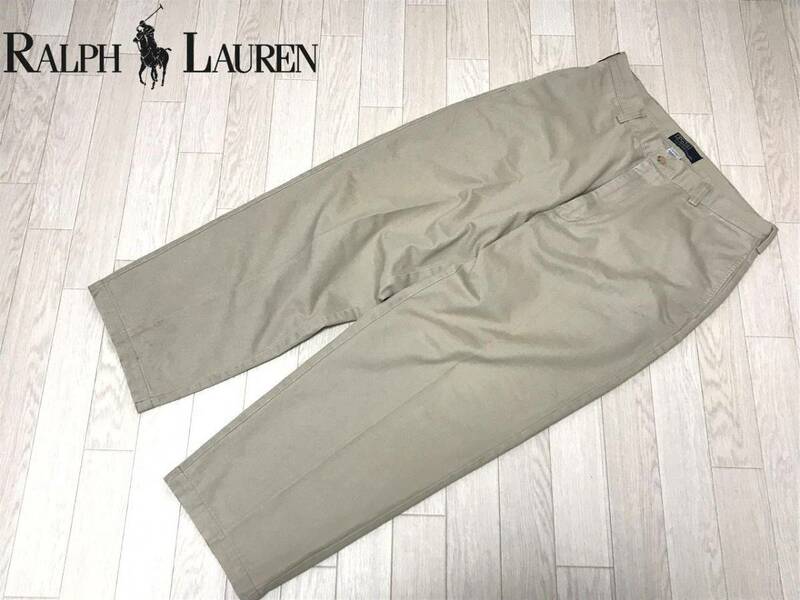 RALPH LAUREN チノパン パンツ ラルフローレン ベージュ34×34 ボトムス ラルフ 1903-130