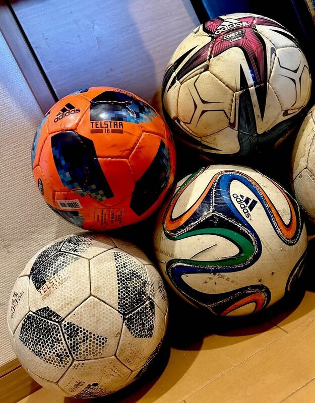 サッカー　4号球　TELSTAR ロシアワールドカップ brazuca 南アフリカワールドカップ CONEXT 21 Jリーグ &フットサル TELSTAR オレンジ