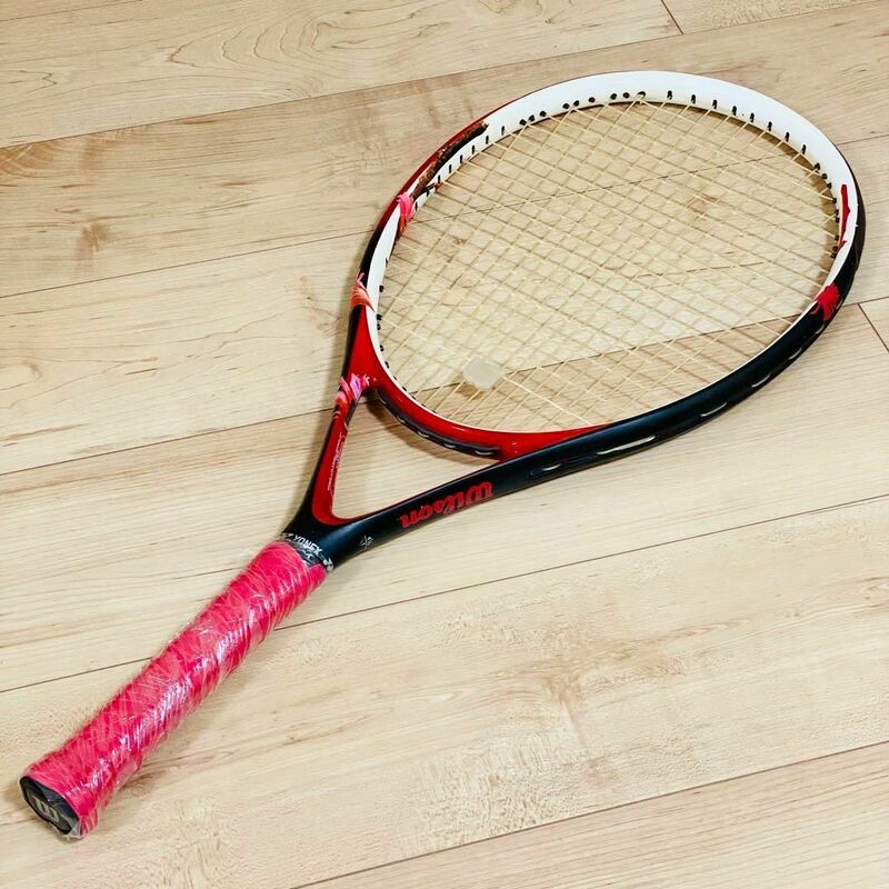★激レア★ウィルソン SPICY RUBY デカラケ G1 硬式テニスラケット