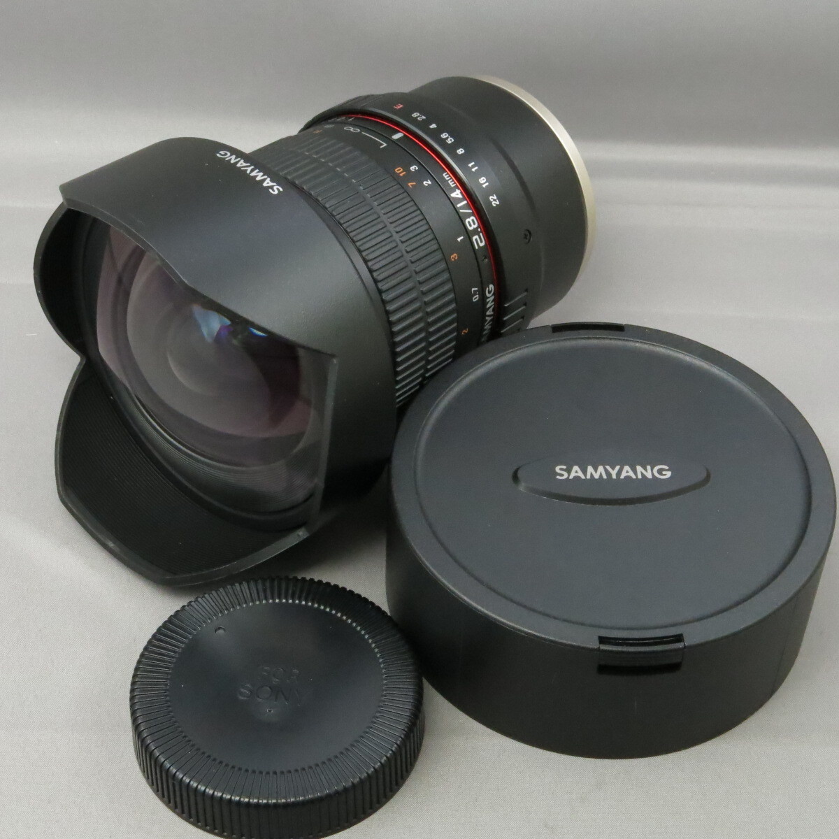 【美品】SAMYANGサムヤン　ソニーE用14mmF2.8　SONYソニーEマウント★NO.8089