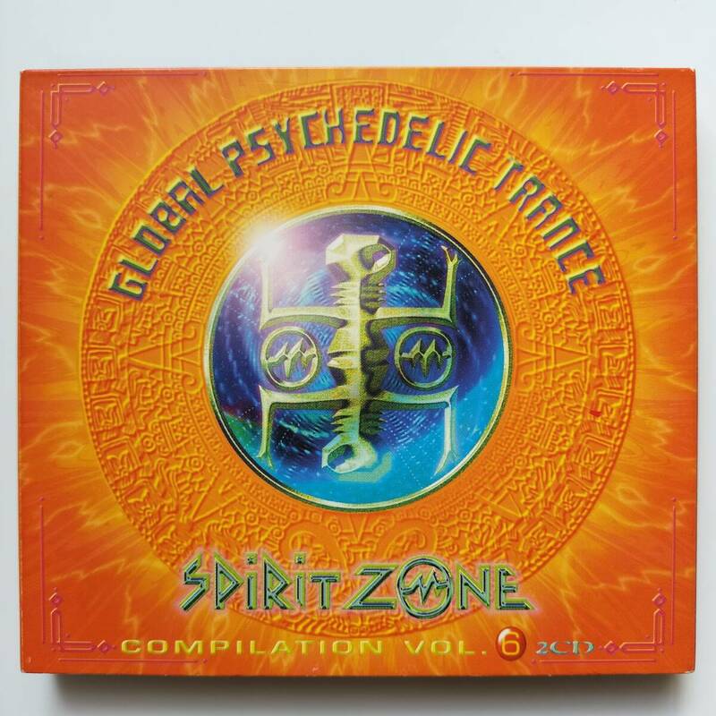 SPIRIT ZONE GLOBAL PSYCHEDELIC TRANCE COMPILATION VOL.6 2CD 2000 psy-trance ambient
