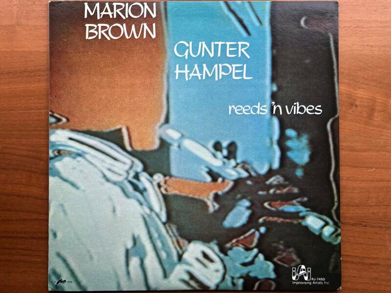 美盤 PROMO white label 国内盤 Marion Brown & Gunter Hampel REEDS 'N VIBES LP prod. Paul Bley / Free Jazz, Free Improvisation