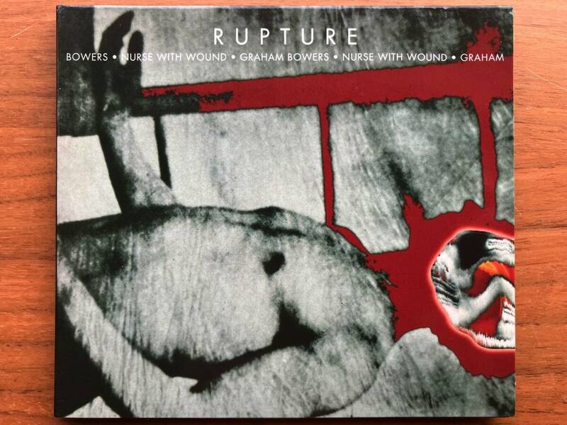 美品 Nurse With Wound Graham Bowers RUPTURE CD / Abstract, Modern Classical, Experimental, Avant-Garde