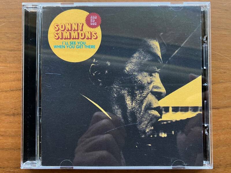 美品 Sonny Simmons I'LL SEE YOU WHEN YOU GET... CD with Anders Aarum, Mats Eilertsen, Ole Thomas Kolberg / Contemporary Jazz