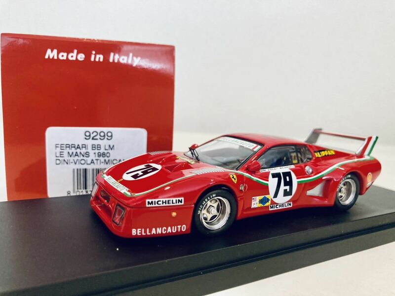 【送料無料】1/43 Ferrari BEST フェラーリ 512BB LM #79 Le Mans 1979
