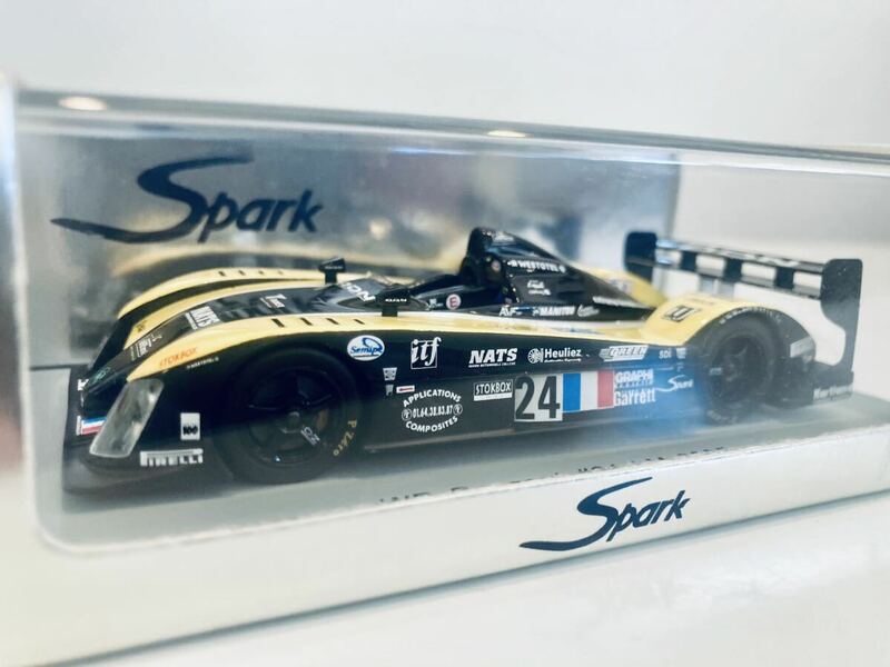 【送料無料】1/43 Spark WR Peugeot #24 寺田陽次郎-P.Roussel-B.Binnie Le Mans 2005