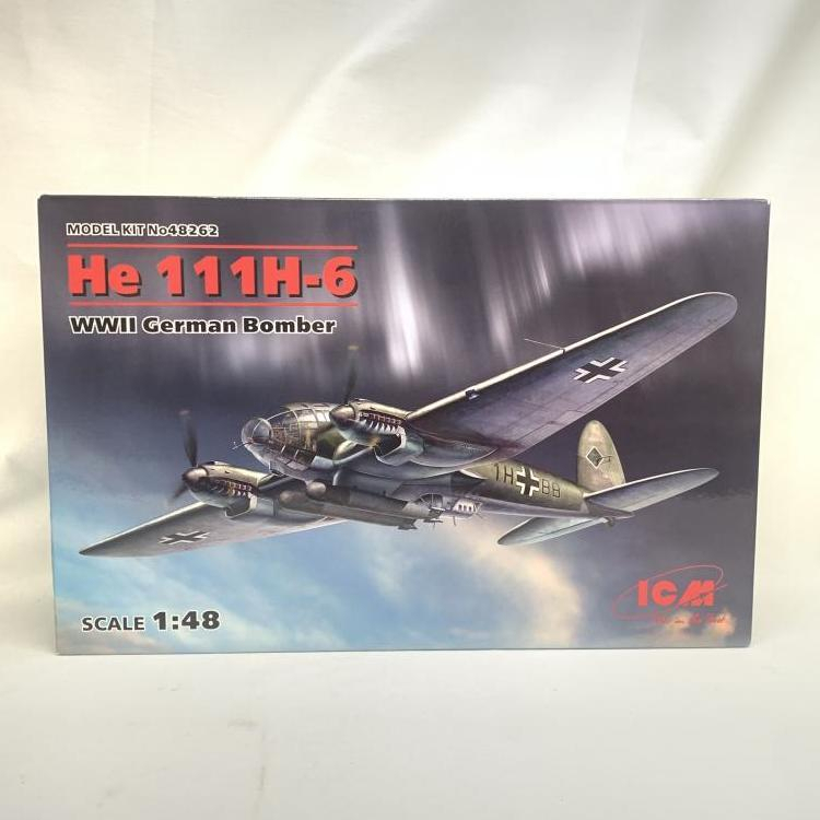 【中古】ヒコウキ）48262 ICM 1/48 ハインケル He111-6 爆[240019449255]