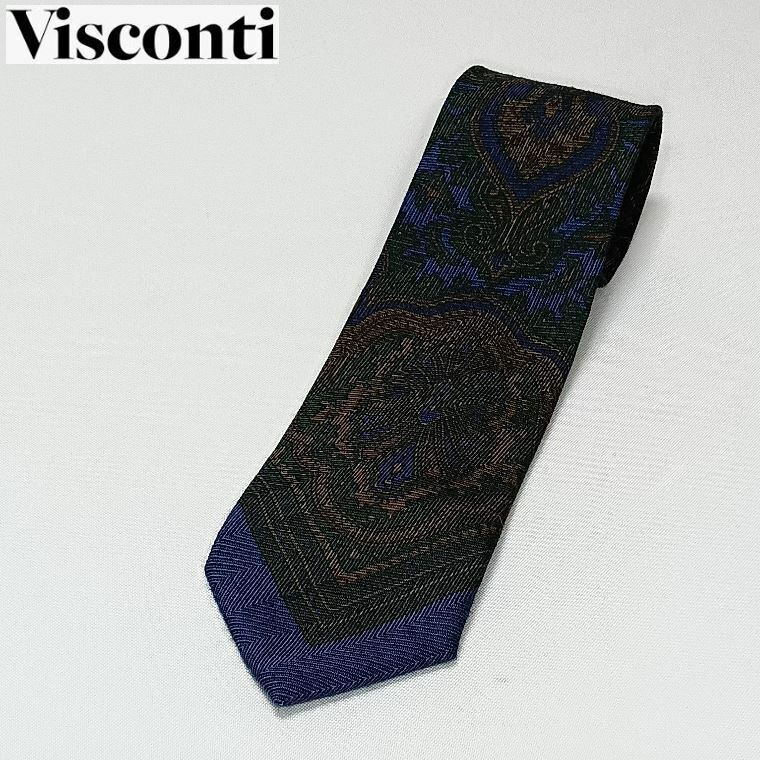 ■ Visconti ビスコンティ ネクタイ made in italy ■送料￥185～(全国一律・離島含む)