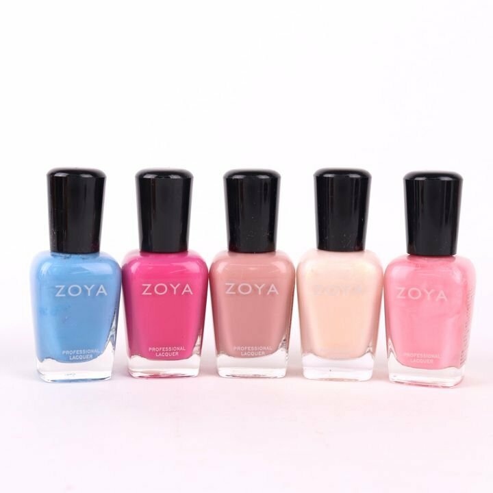 ゾーヤ ネイルラッカー 5点セット まとめて 大量 マニキュア コスメ レディース 15mlサイズ ZOYA