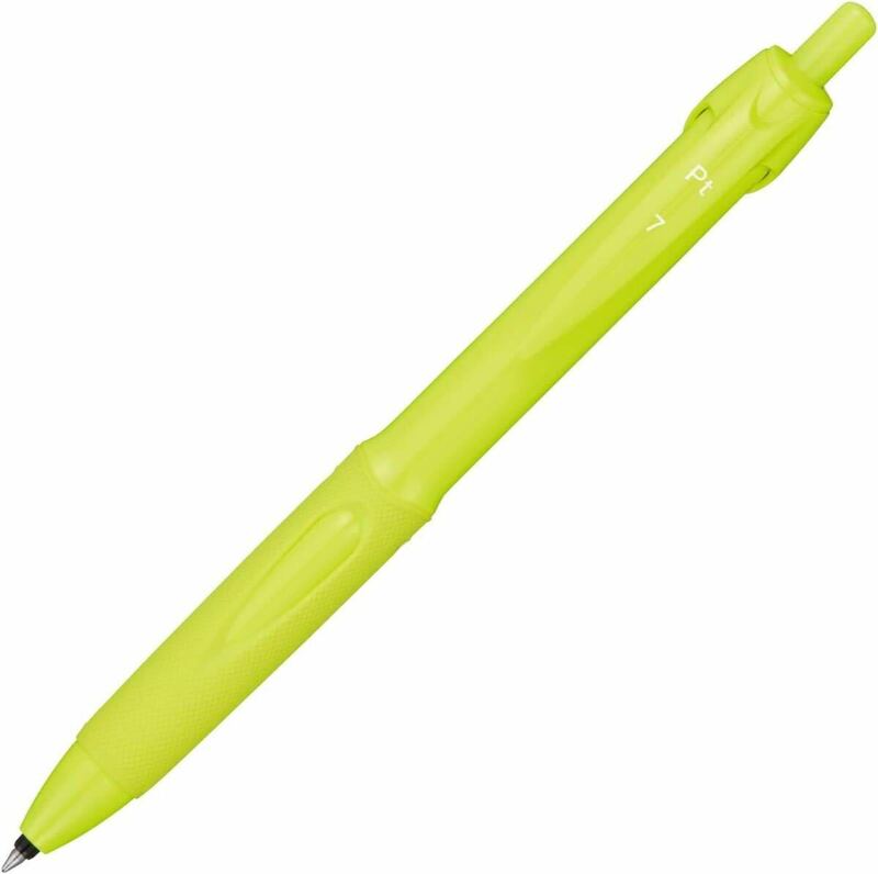 三菱鉛筆　3&bC　Pt7 油性 ボールペン　（イエロー）　 0.7㎜　油性ボールペン　インク色：ブラック　スリーアンドビーシー