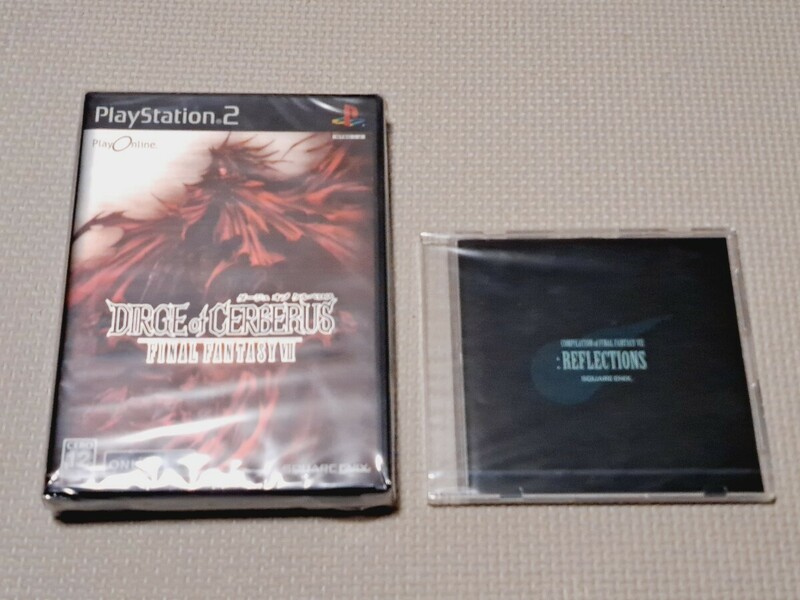 ★新品未開封 予約特典付き PS2 ファイナルファンタジー7 ダージュオブケルベロス FINAL FANTASYⅦ ★