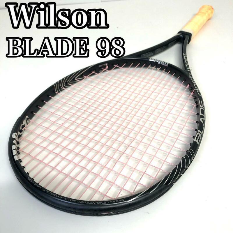 【大人気モデル】　Wilson ウィルソン　BLADE98 プレード98 テニスラケット 硬式テニス