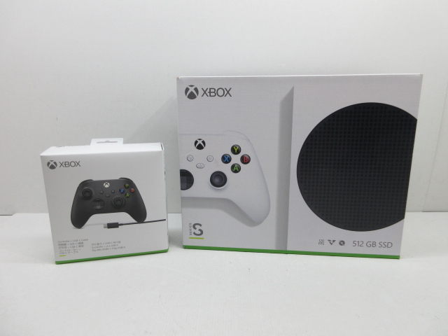 n75417-ty 中古○マイクロソフト Microsoft Xbox Series S 512GB + Xbox ワイヤレスコントローラー セット [035-240317]