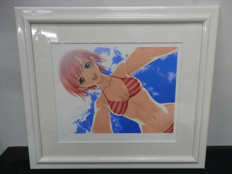 ○【美品・中古品】TONY　夏の海　ミクスドメディア　19/25