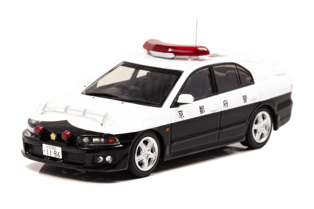 新品◆未開封◆RAI'S(レイズ) 三菱 ギャラン VR-4 (EC5A) 2002京都府警察高速道路交通警察隊車両 (K27) 1/43 800台限定生産 [H7430207]