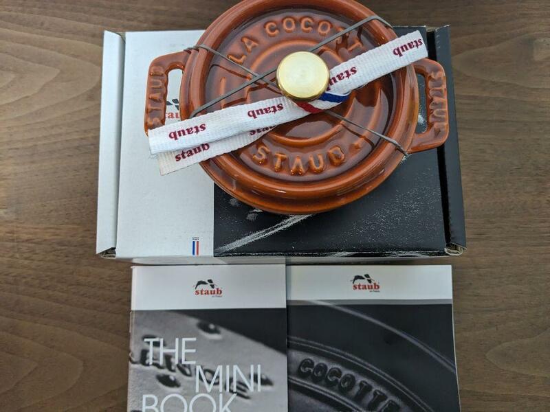 ストウブ　Staub　ココットラウンド　10㎝　シナモン　生涯保証付　新品