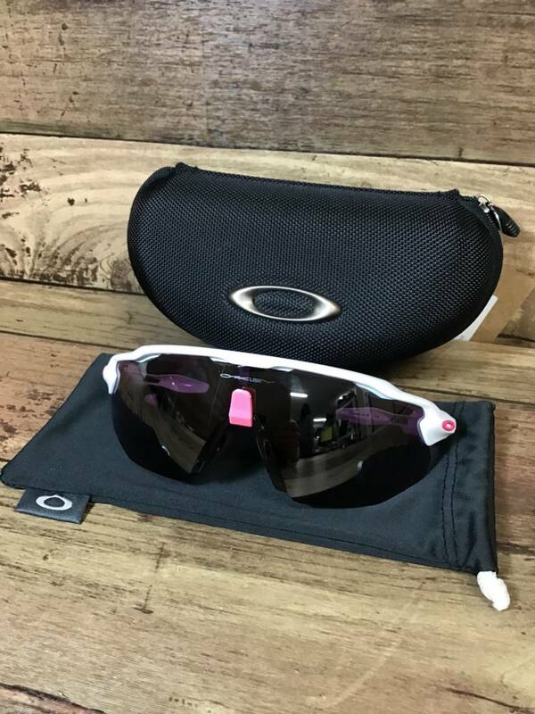 HN274 オークリー OAKLEY レイダー RADAR EV サングラス アイウェア 黒 PRIZMレンズ ※付属レンズ傷