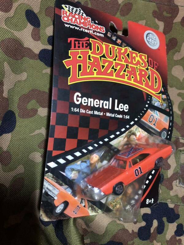 RACING CHAMPIONS】1:64 THE DUKES OF HAZZARD　General Lee (Dodge Charger)