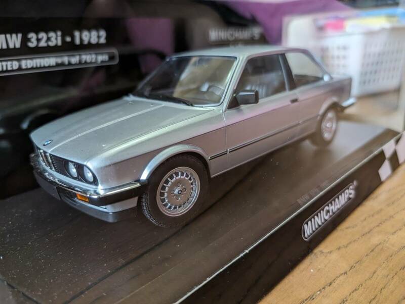 レア!! 絶版!! PMA1/18 BMW 323i 1982