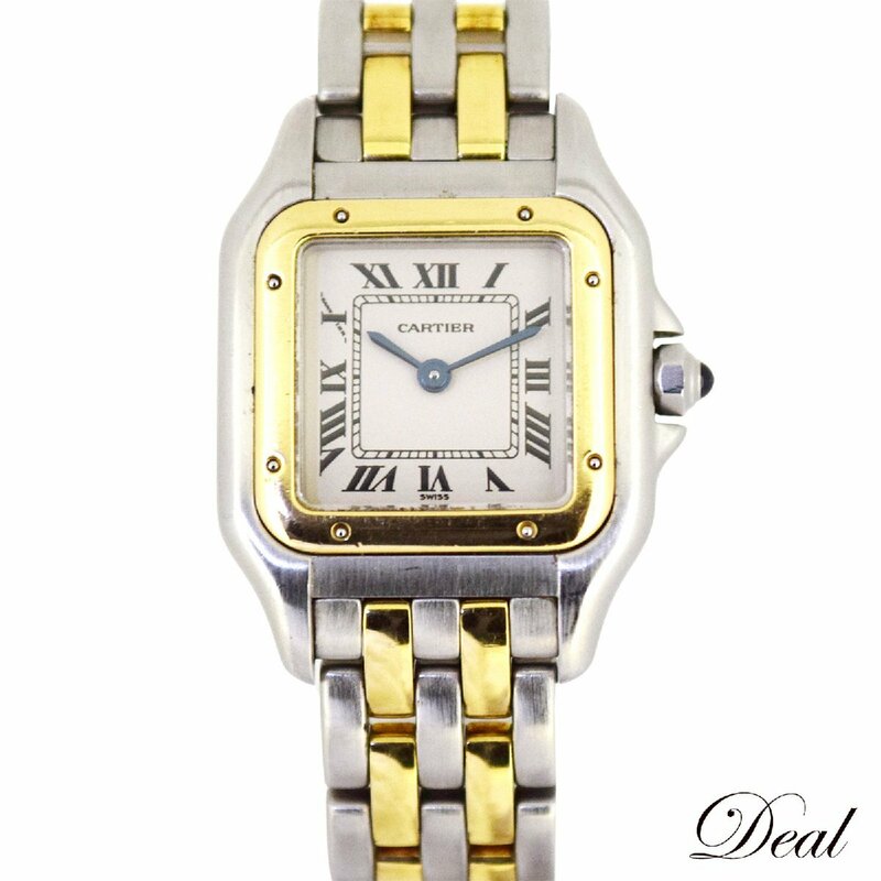 Cartier カルティエ パンテールSM SS/YG 112000R 2ロウ レディース 腕時計