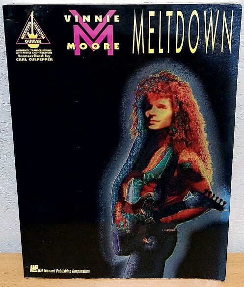 ギタースコア Vinnie Moore / Meltdown　ヴィニー・ムーア ハル・レナード Hal Leonard 送料無料