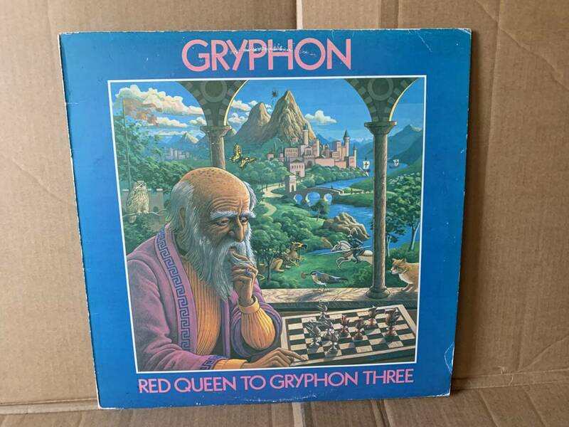 UK原盤　Gryphon / Red Queen To Gryphon Three 初回盤Mat:2/2 最高傑作と評されるサード