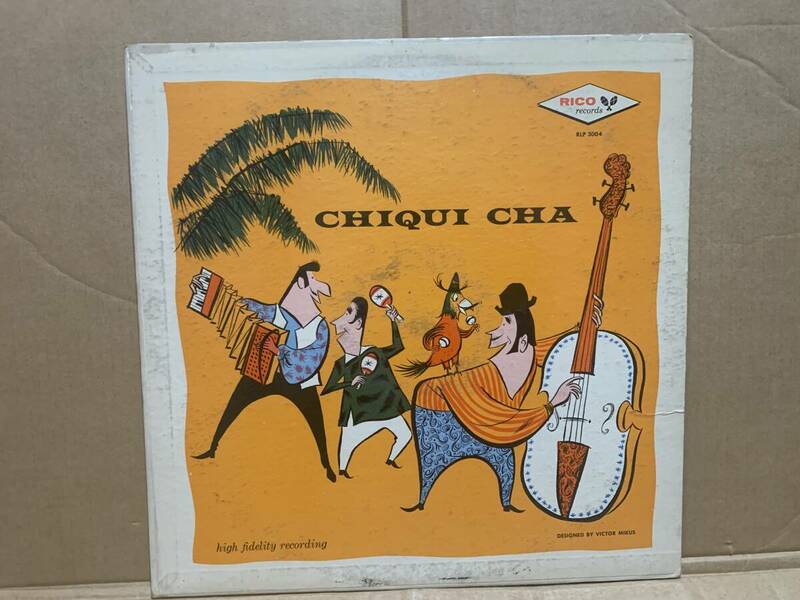 US LP Jose Morand And His Orchestra / Chiqui Cha ラテン名作　RLP 3004 