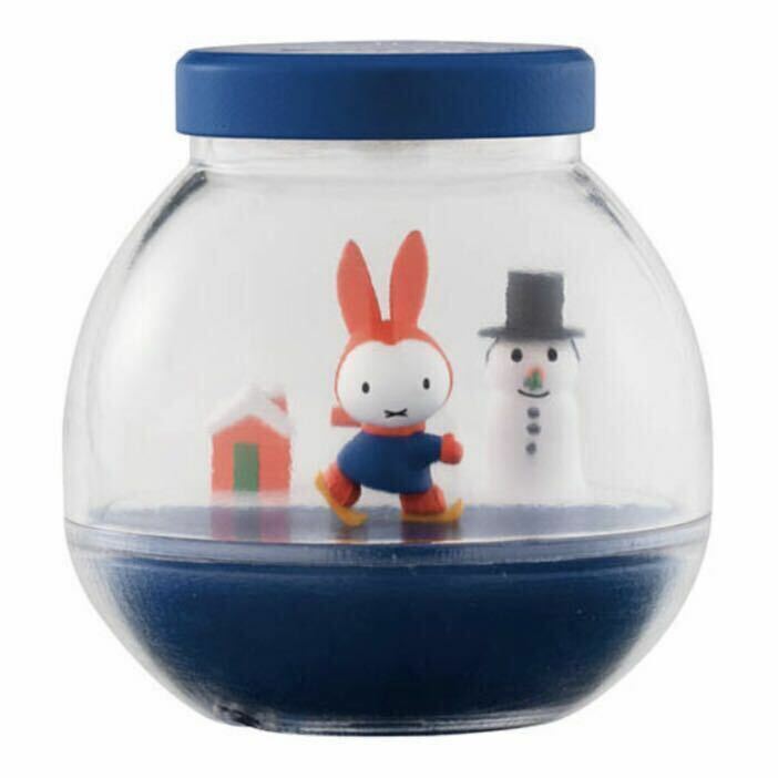 ミッフィー【miffy】ブルーナ DickBruna〈雪の日のミッフィーと雪だるま〉カプセリウム テラリウム