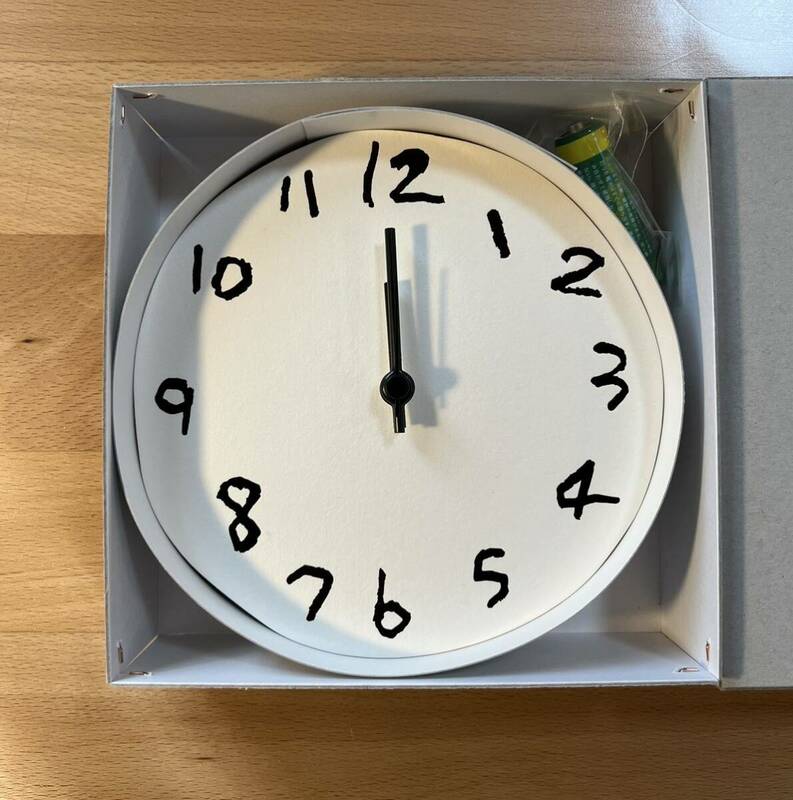 About wall clock Yuki MIKAMI × 岩紙器 時計 掛時計 