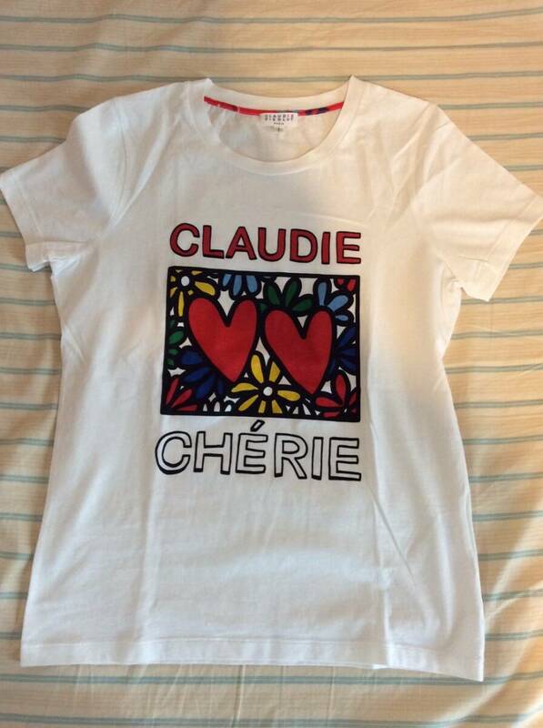 ★フランスパリ発日本未入荷【Claudie Pierlotクローディピエルロ】春夏ロゴTシャツ★パリジェンヌ御用達★