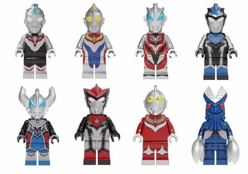 新品LEGOレゴ互換　ウルトラマンB ミニフィグ人形セット