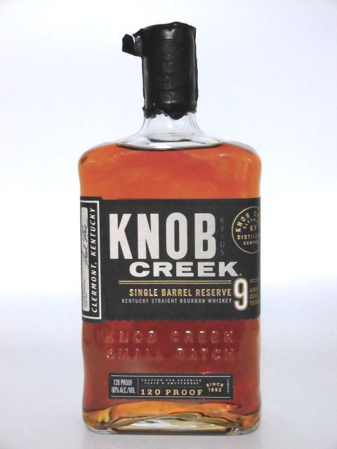 【L2】 ノブクリーク シングルバレル リザーブ 9年 120PROOF 正規品【KNOB CREEK SINGLE BARREL RESERVE 9Years Old】