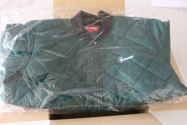 Supreme 16SS Sequin Patch Quilted Bomber Jacket M Medium