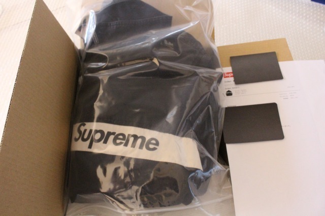 Supreme 15SS Court Jacket S Small Black
