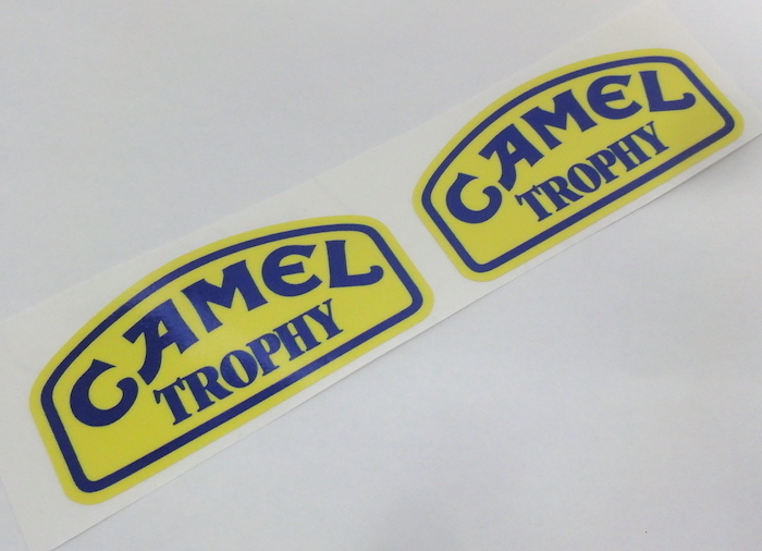 CAMEL TROPHY キャメル ステッカー YAMAHA デカール MotoGP ２枚セット