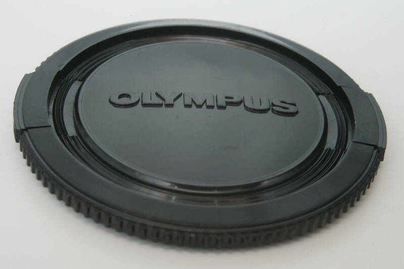 初期　オリンパス　OM　フロント　レンズキャップ　 55ｍｍ　クリップオン式　 中古美品