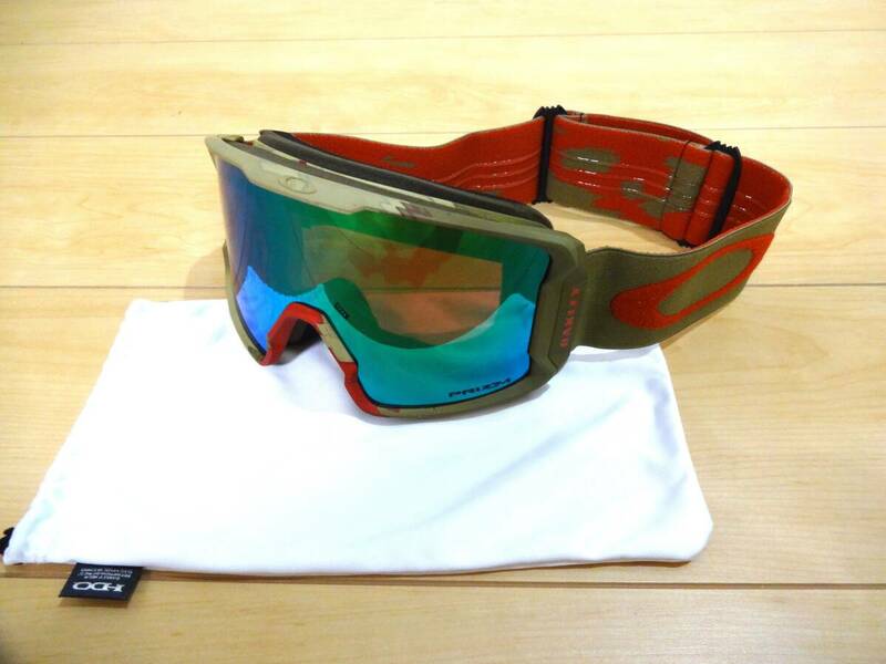 ☆ 良品 OAKLEY LINE MINER L アジアンフィット ソフトケース付き ☆ オークリー ラインマイナー