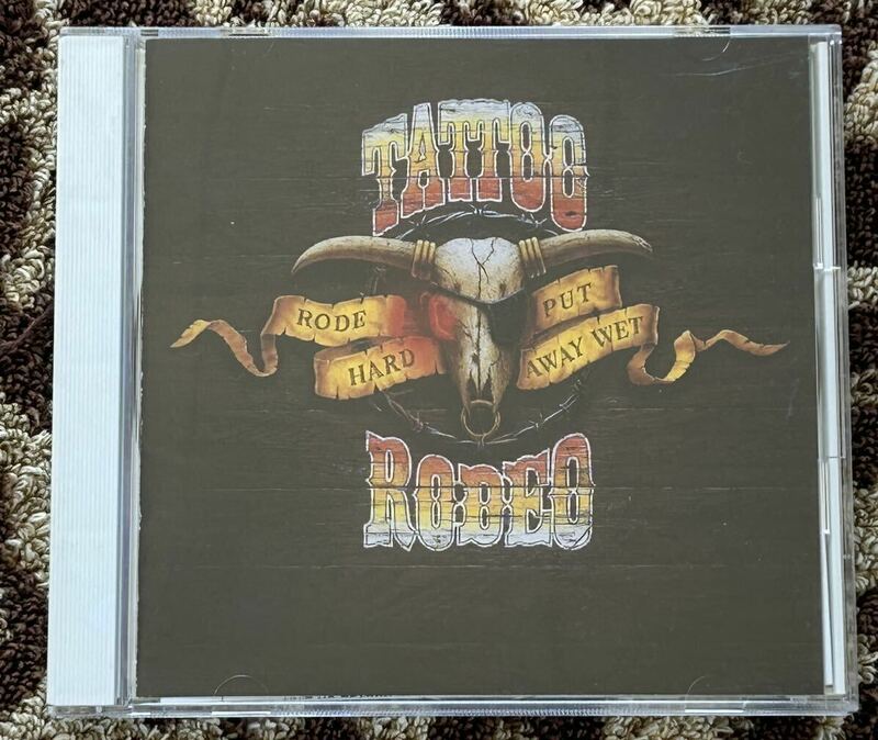 TATOO RODEO/RODE HARD - PUT AWAY WET ☆ タトゥー・ロデオ/ロード・ハード ☆ 国内盤CD☆1991年発表1stアルバム ☆ 見本品(非売品)☆美品