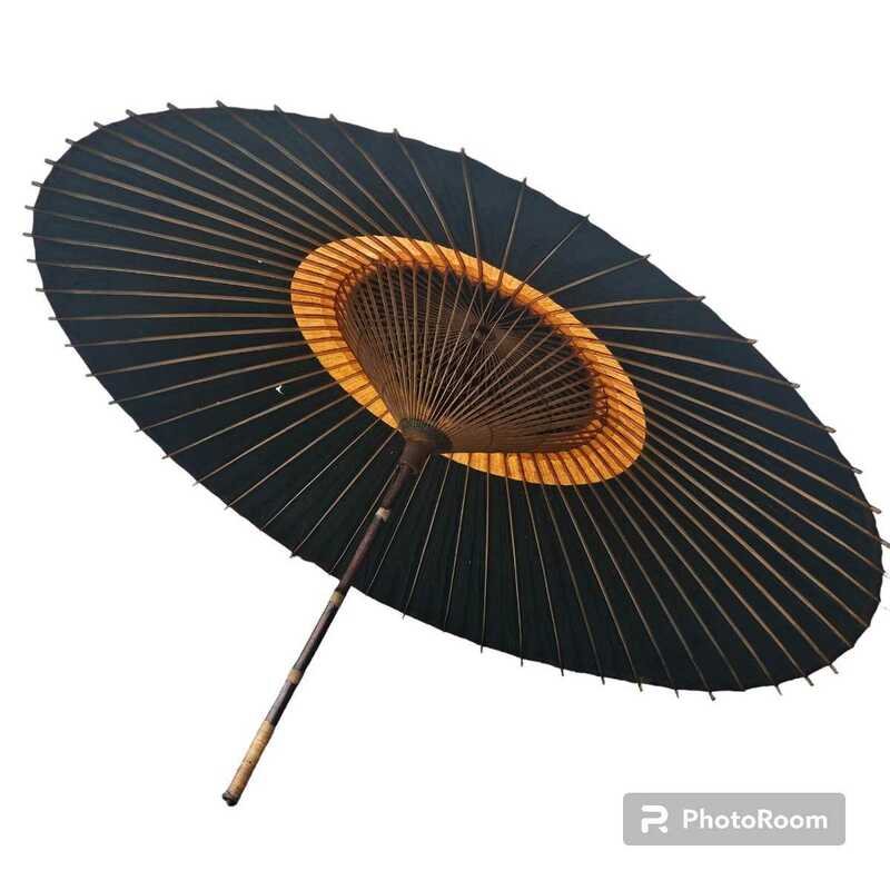 番傘 二段 和傘 蛇の目傘 和風 舞踊り インテリア 撮影小物 飾り
