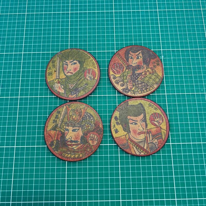 面子 メンコ めんこ 昭和レトロ 武将 希少品