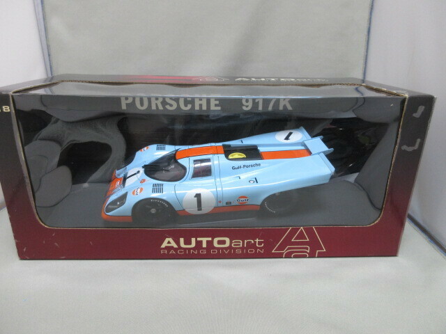 ★AUTOart オートアート　RACING DIVISION 1/18★ポルシェ Porsche 917K DAYTONA 24HR '70 REDMAN/SIFFERT　＃1★