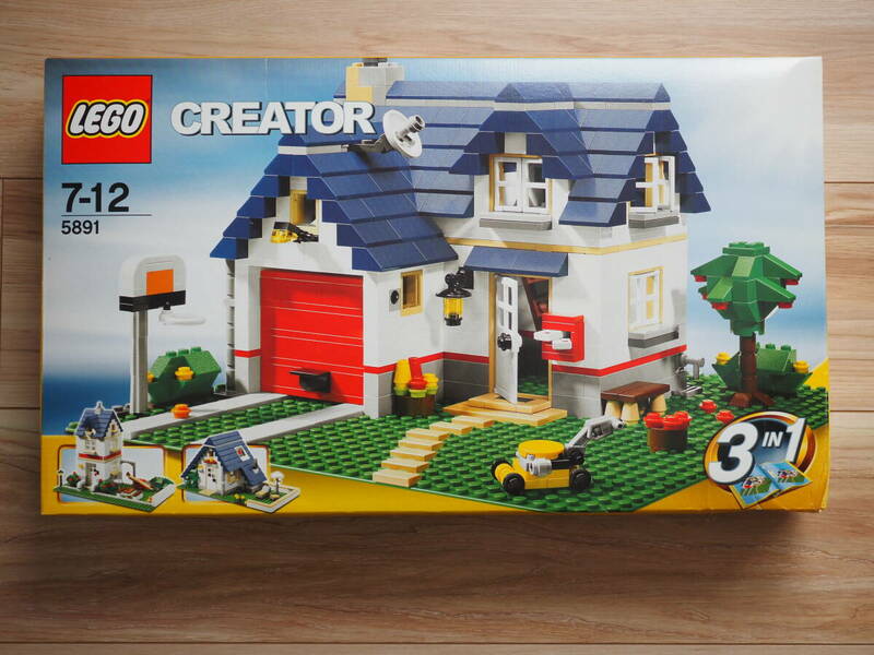 【未開封】LEGO 5891 レゴ クリエイター マイホーム CREATOR APPLE TREE HOUSE 3 in 1 住宅 家 難あり