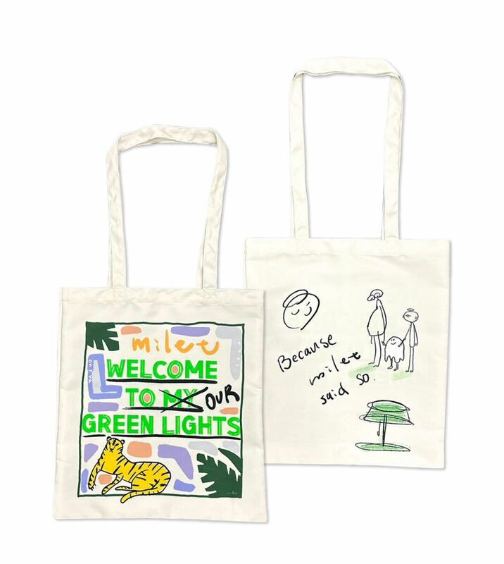 GREEN LIGHTS Tote Bag milet トートバッグライブグッズ