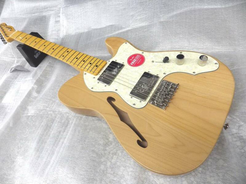 Squier by Fender スクワイヤー by フェンダー Classic Vibe ‘70s Telecaster Thinline テレキャスター シンライン　エレキギター
