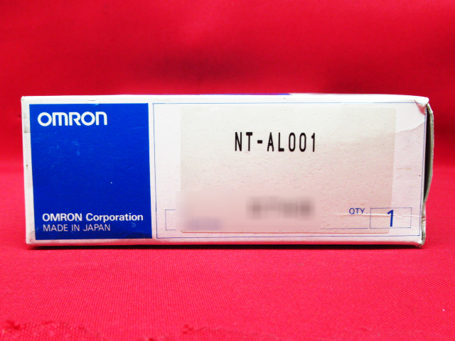 未使用品 OMRON オムロン NT-AL001 RS232C/RS422A変換ユニット 管理6B0313A-A8
