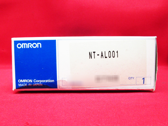 未使用品 OMRON オムロン NT-AL001 RS232C/RS422A変換ユニット 管理6B0313B-A8