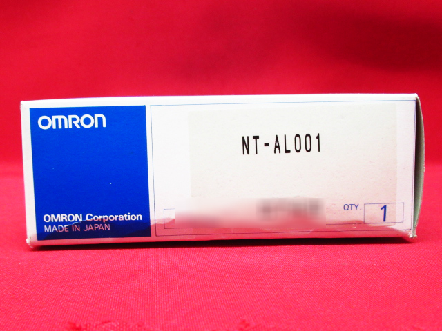 未使用品 OMRON オムロン NT-AL001 RS232C/RS422A変換ユニット 管理6B0313C-A8
