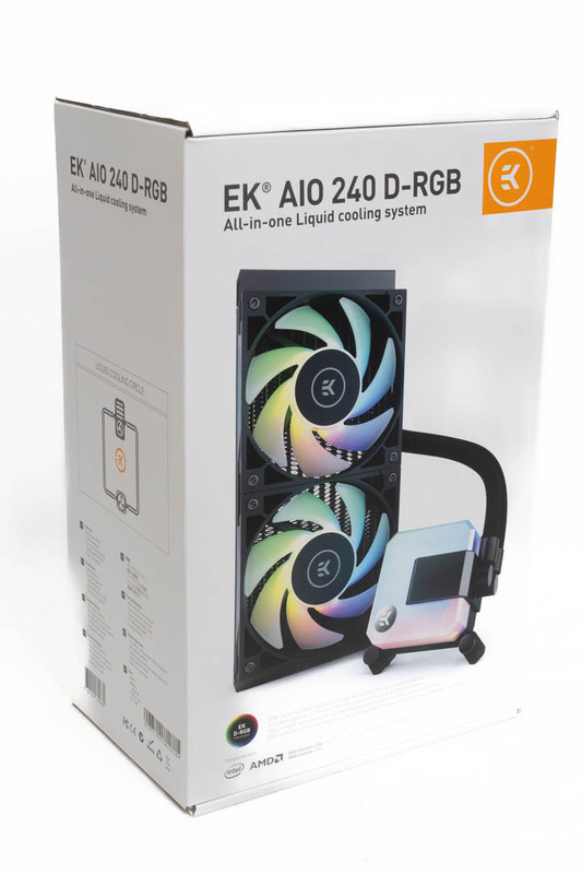 EK (イーケー) 240mm AIO D-RGB オールインワン 水冷 CPUクーラー