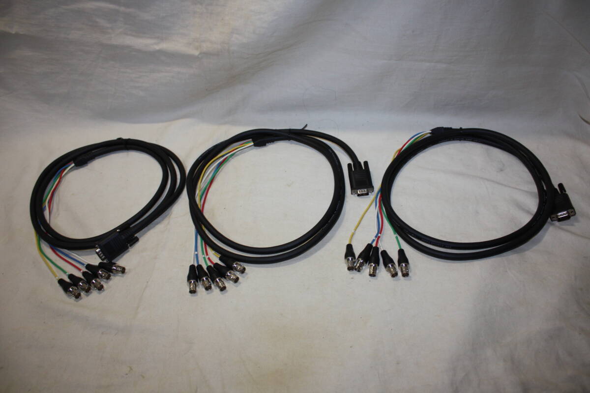 CANARE(カナレ)　美品　Coaxial　 Cable　約2m×3本